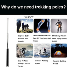 Multi-Function Collapsible Self Defense Stick Extended